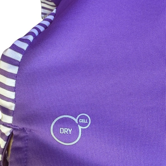 Puma Men's Golf Cool Cell Multi-Color Performance Polo Shirt Size XL Purple - Picture 4 of 7